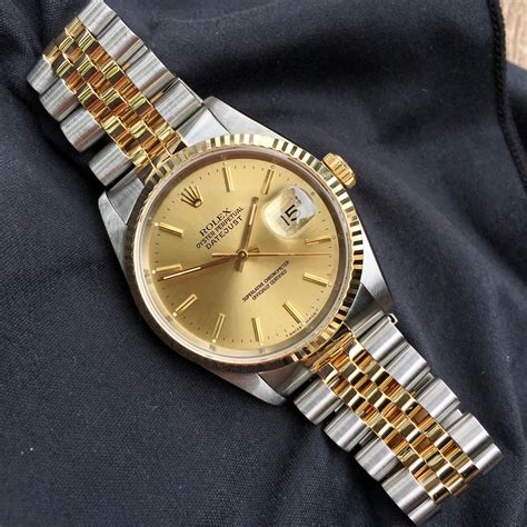 rolex 16233 all gold|Rolex datejust 16233 value.